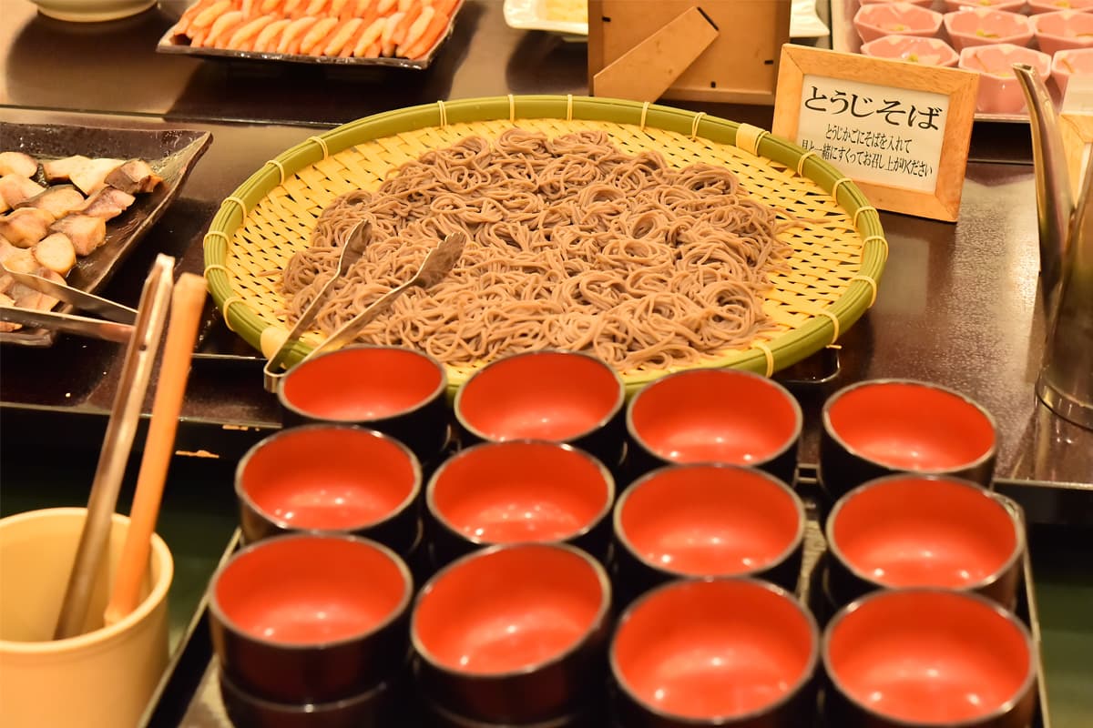 朝食バイキング